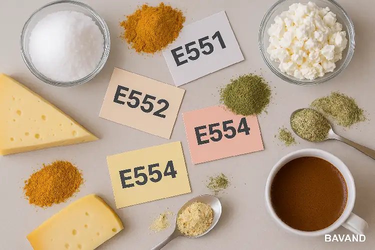 کاربرد سیلیکات سدیم در صنایع غذایی