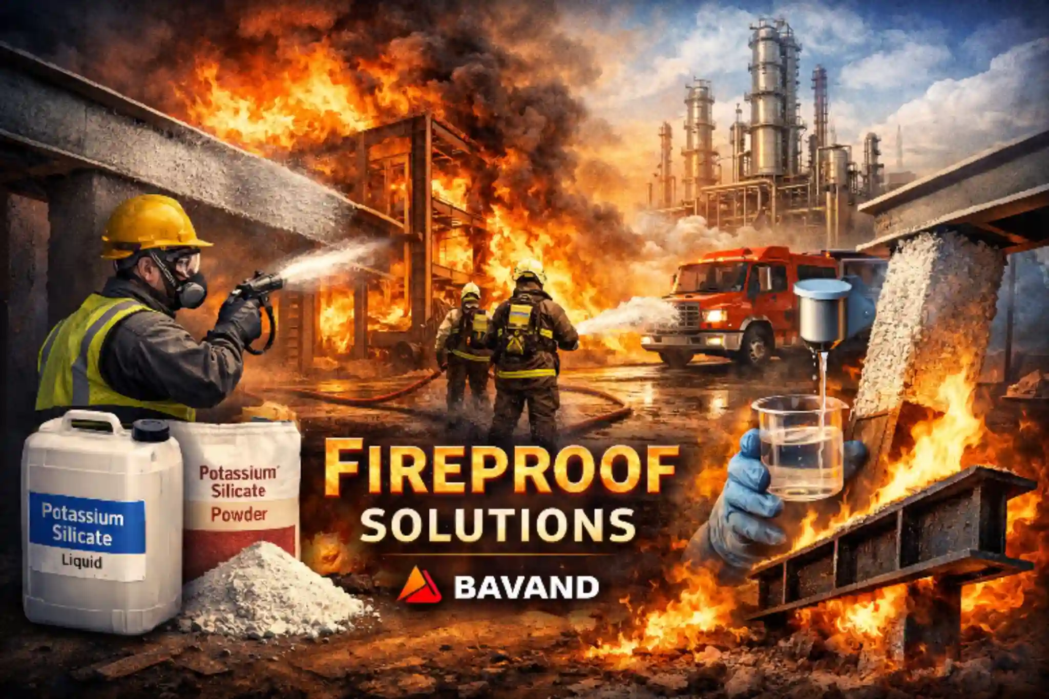 Potassium Silicate in Fire-Resistant Coatings